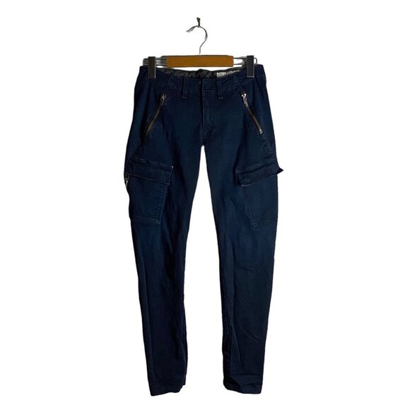 Rag & Bone Women's Navy Cargo Ankle Skinny Pants - Picture 1 of 10